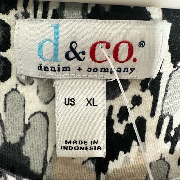 Denim & Company XL top - Picture 5 of 7